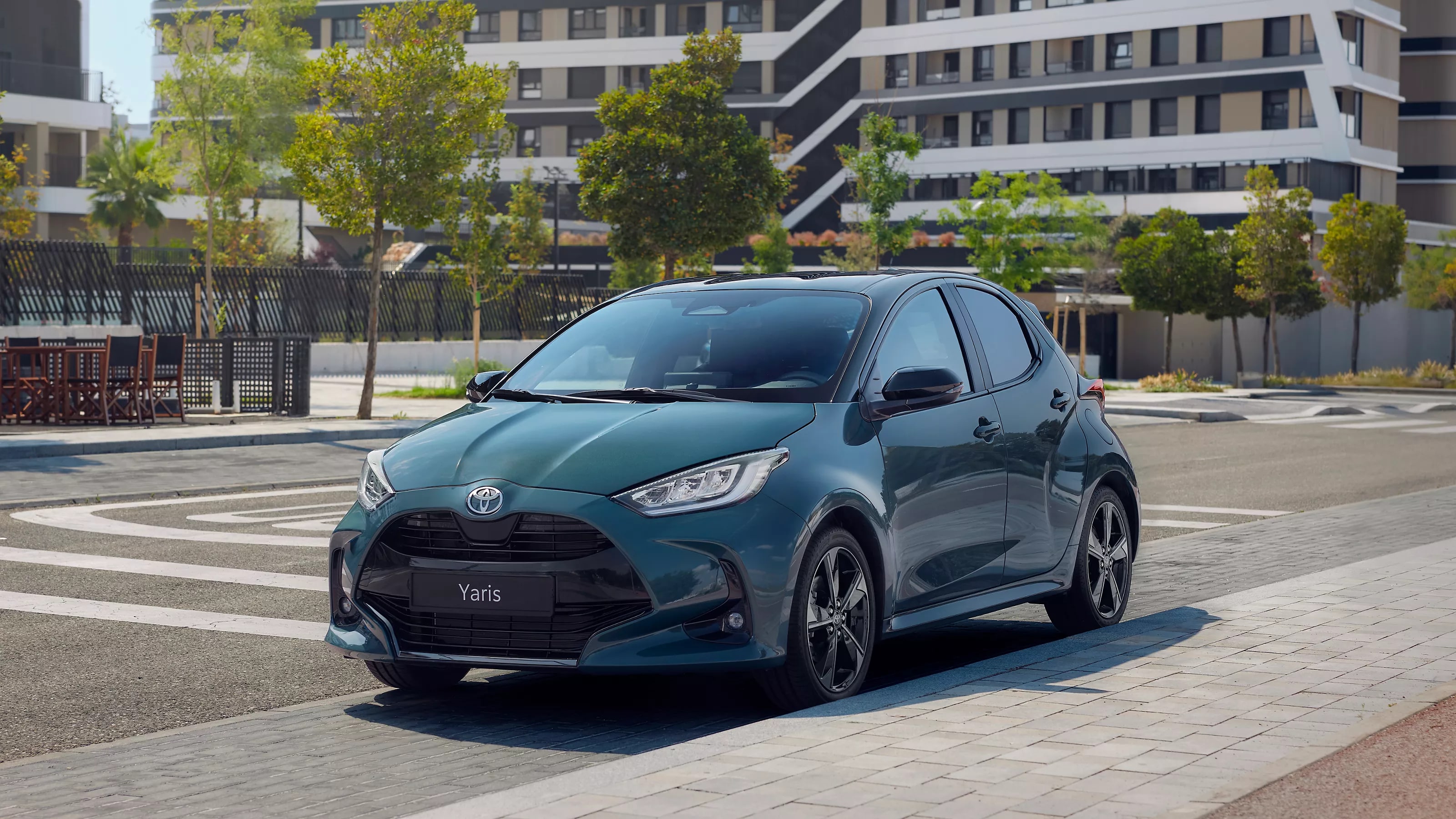 Toyota Yaris, Aufnahme des Herstellers