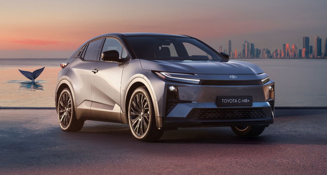 Toyota C-HR+, Aufnahme des Herstellers